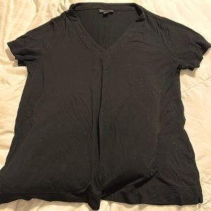 J. Jill - Black S/S V Neck - Small